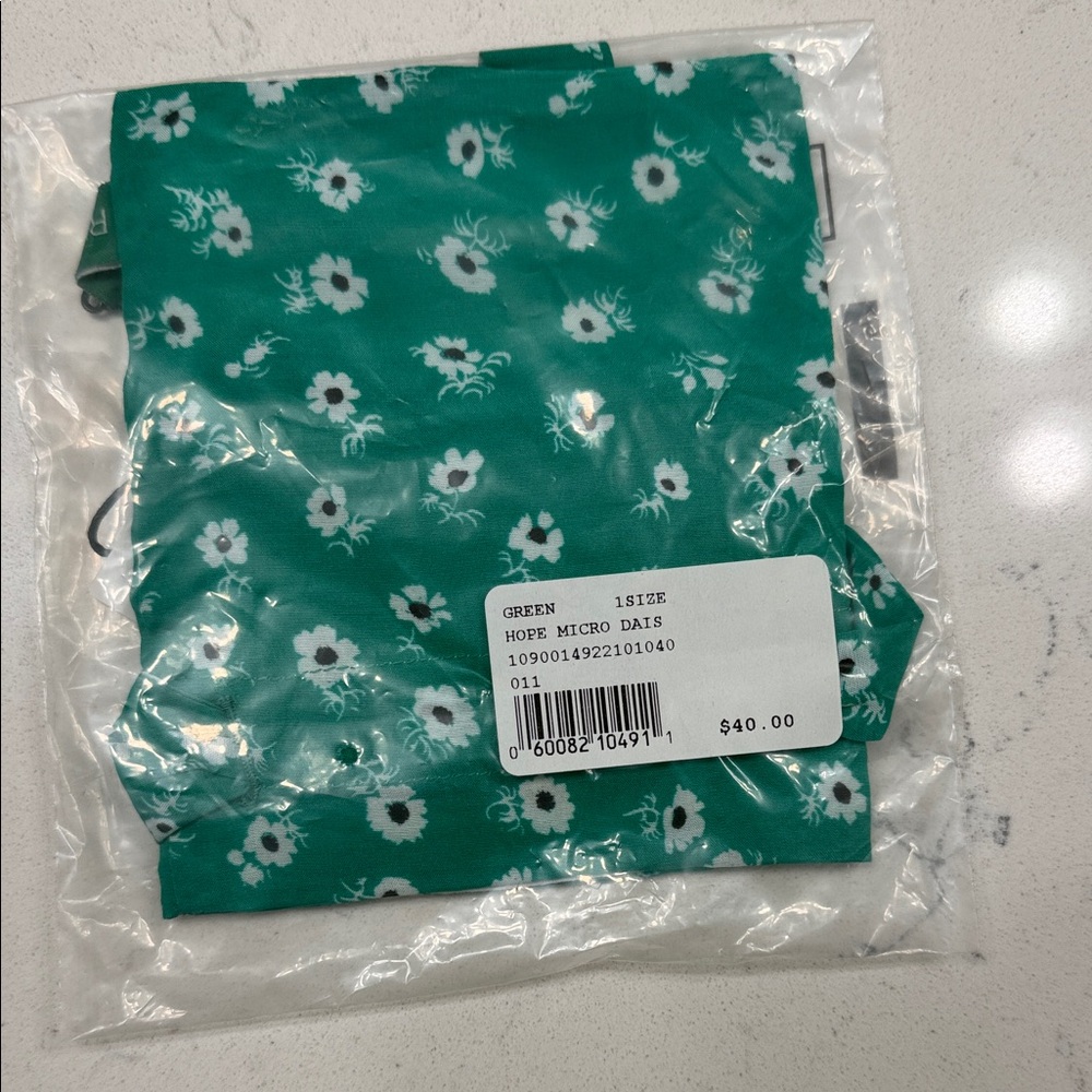 RIXO Green Floral Face Mask